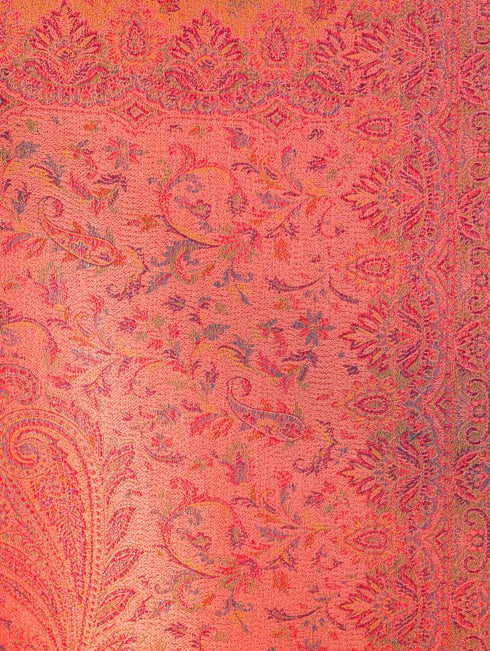 Women's Jamawar Wool Shawl